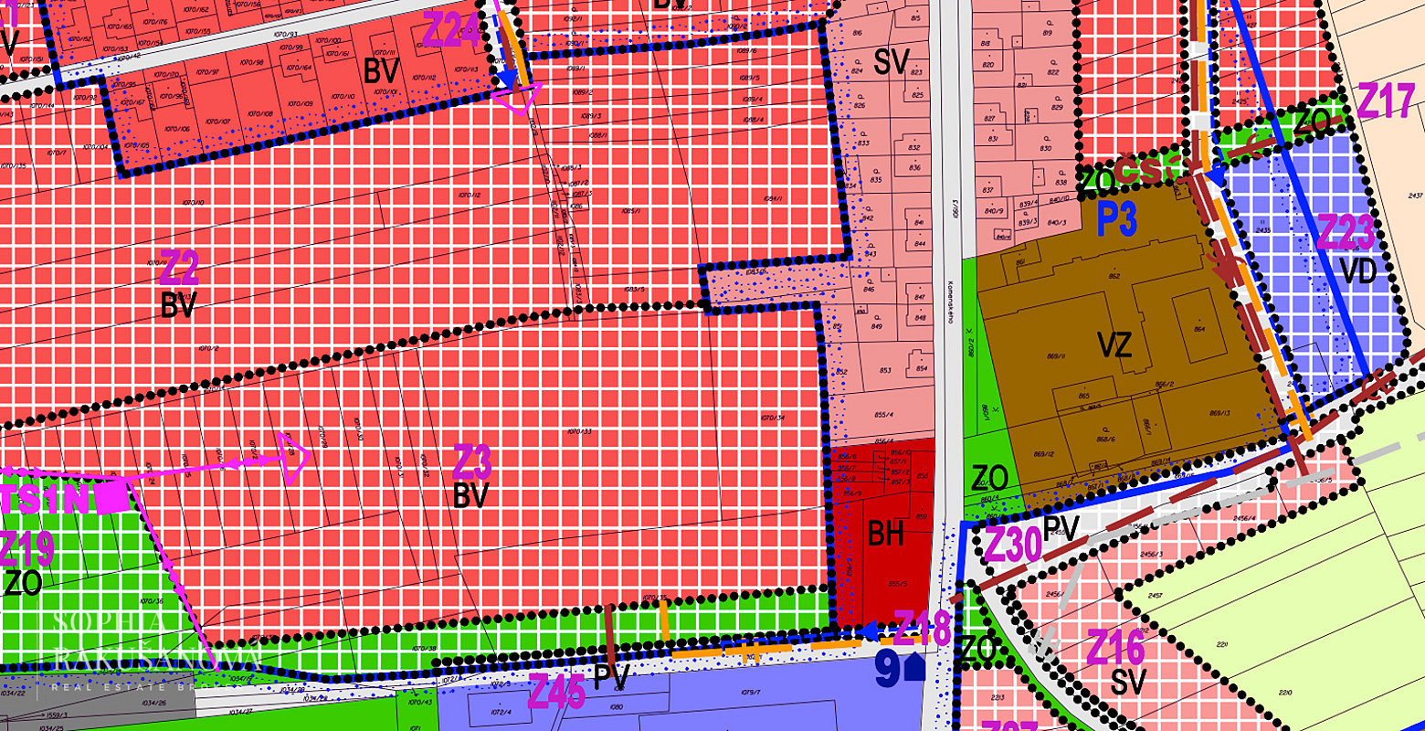 Prodej stavebního pozemku 4 991 m² – pohled 3