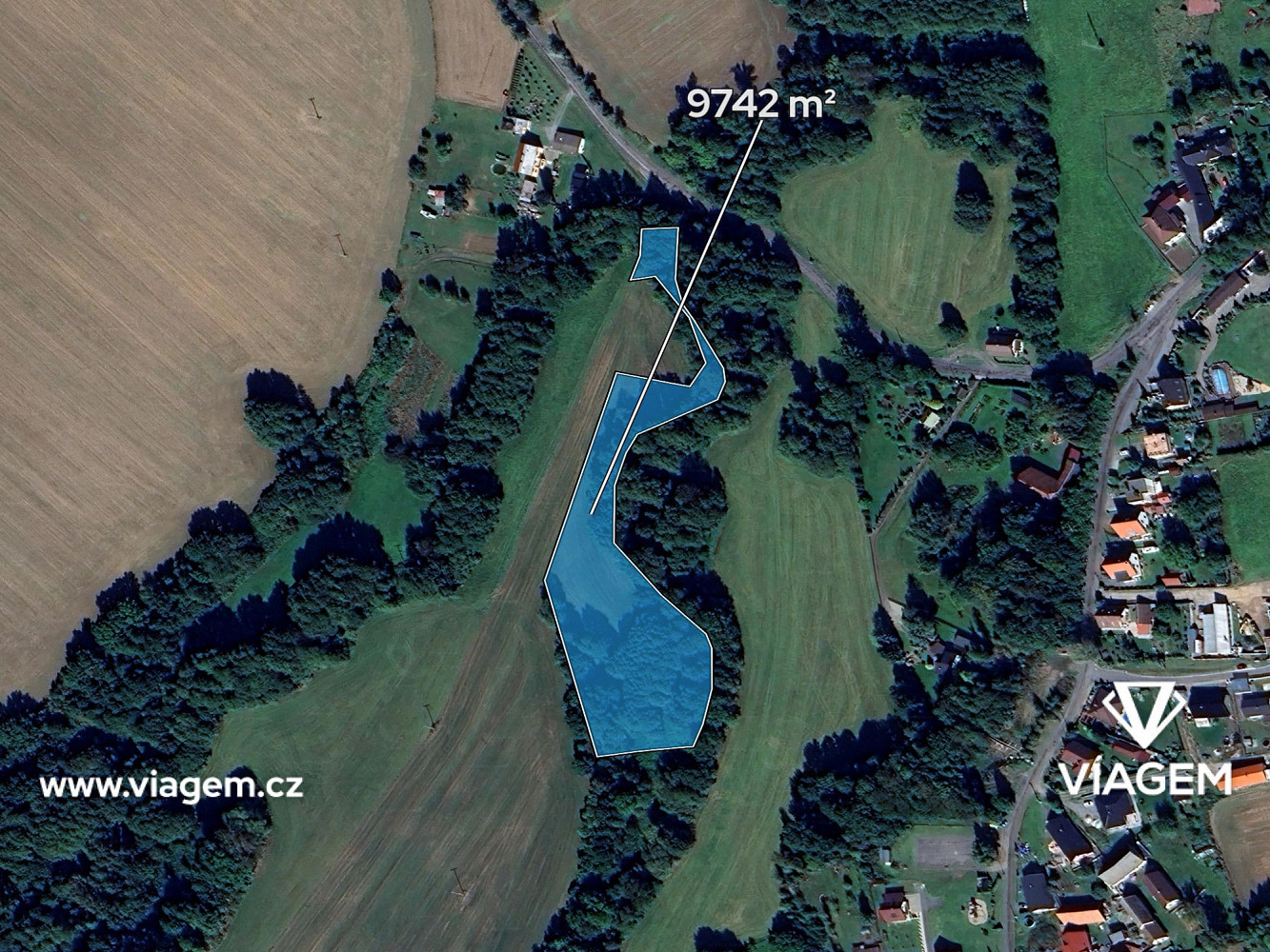 Prodej pole 562 m² – fotografie 2