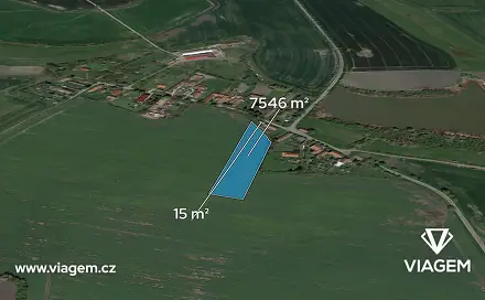 Prodej pole 472 m², Chotěšice, okres Nymburk