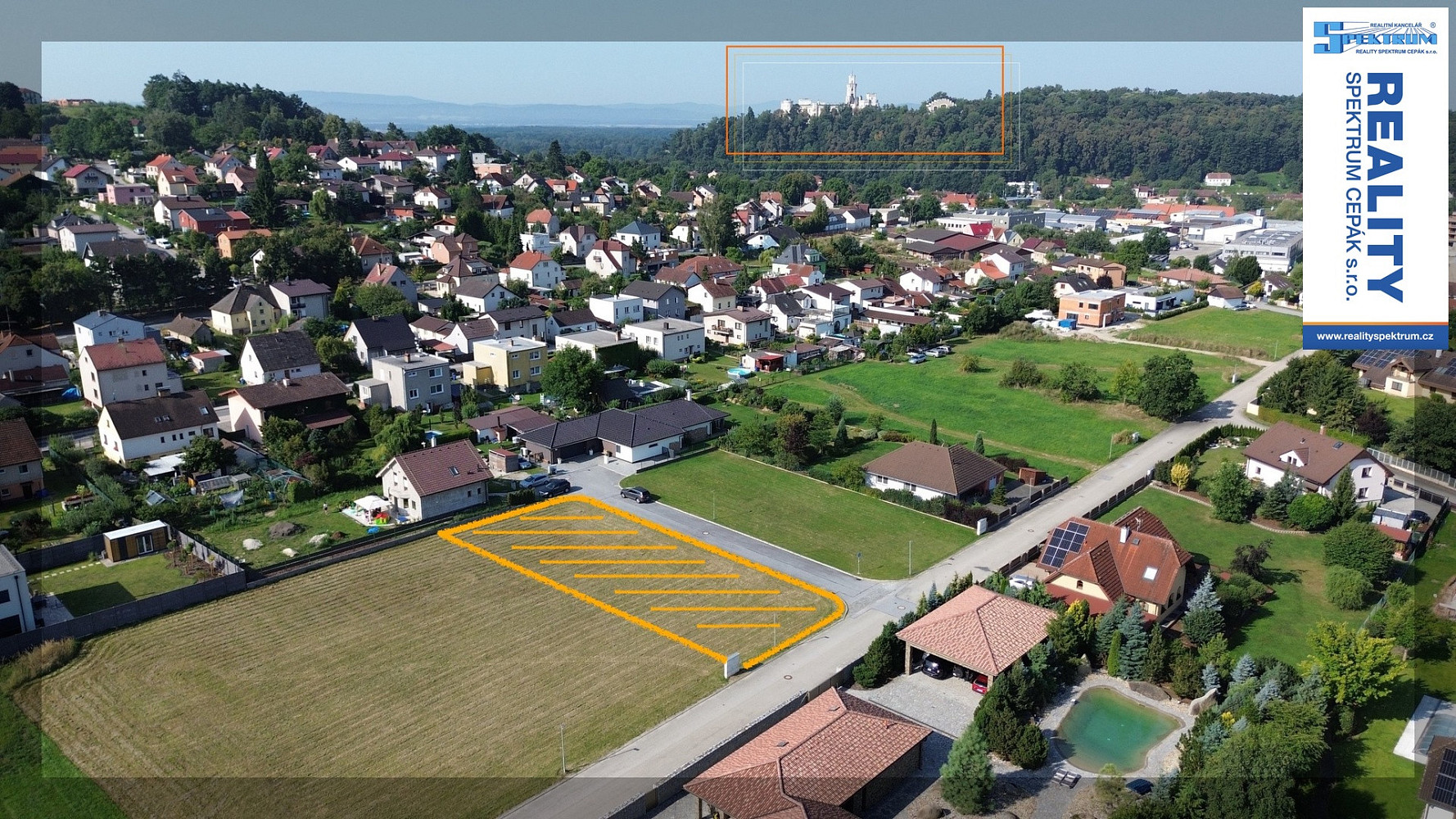 Prodej stavebního pozemku 904 m²