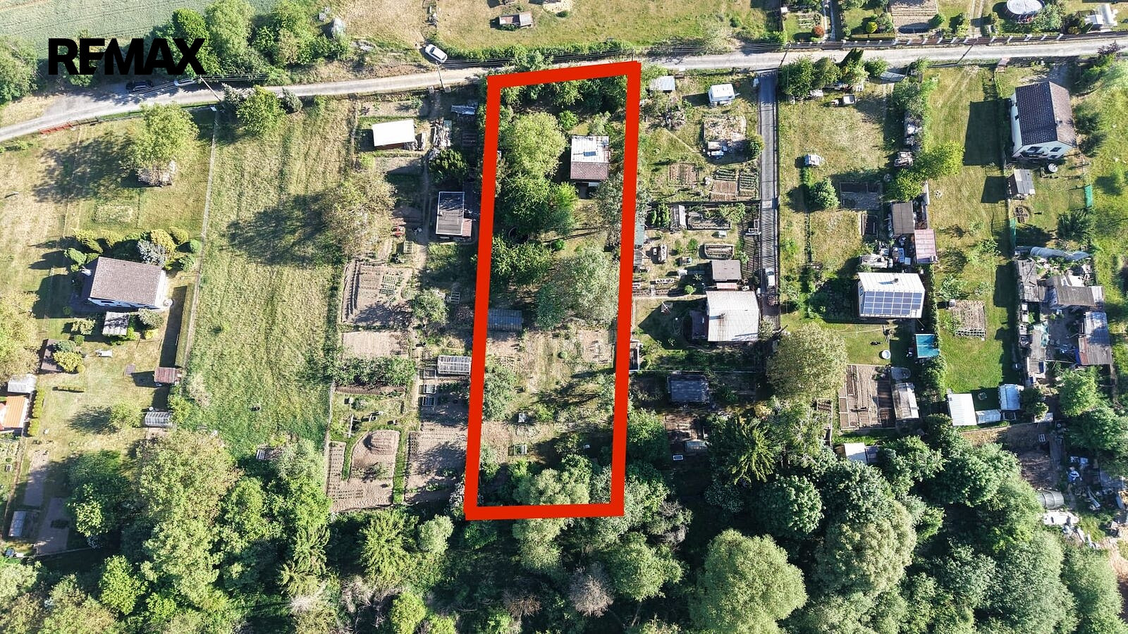 Pozemek pro rodinnou rekreaci, Šlovice – pohled 3
