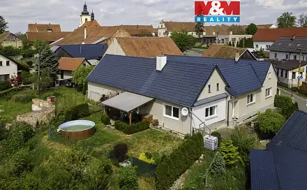 Prodej domu 120 m² s pozemkem 1 065 m², Uhersko, okres Pardubice