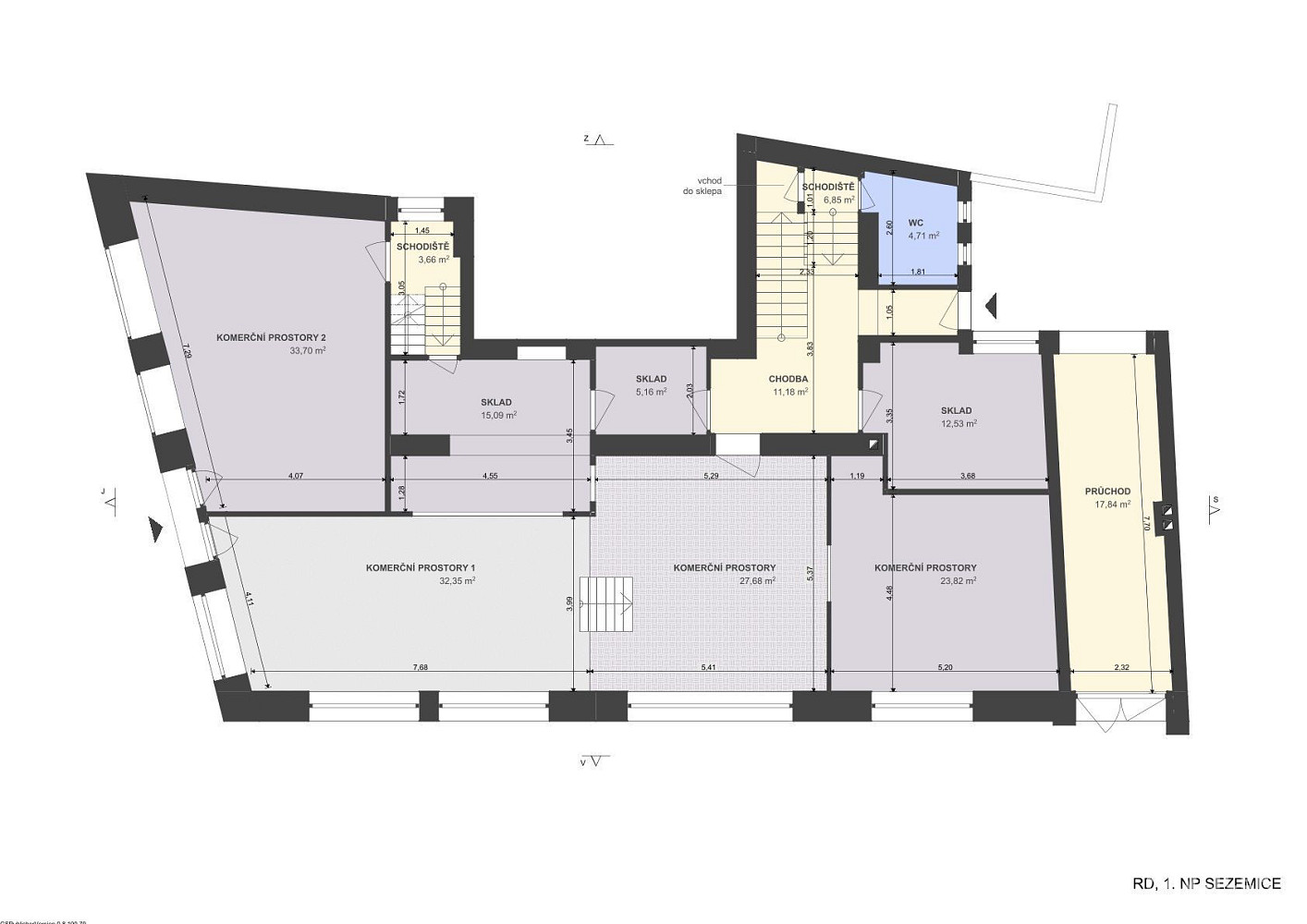 Prodej nájemního domu, činžáku 690 m² – fotografie 3