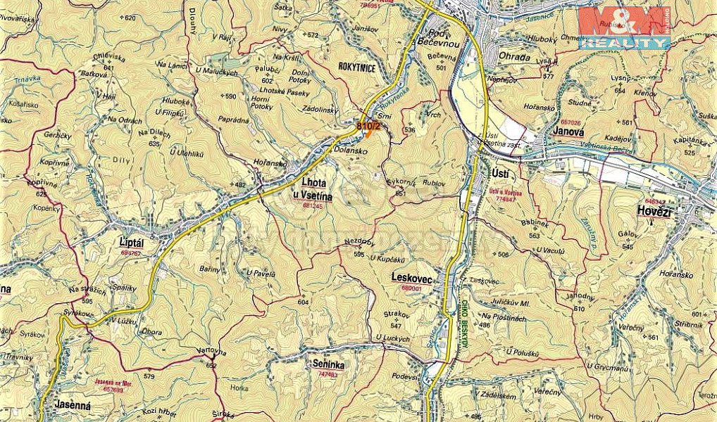 Prodej lesa 3 651 m², Lhota u Vsetína – náhled fotky 5