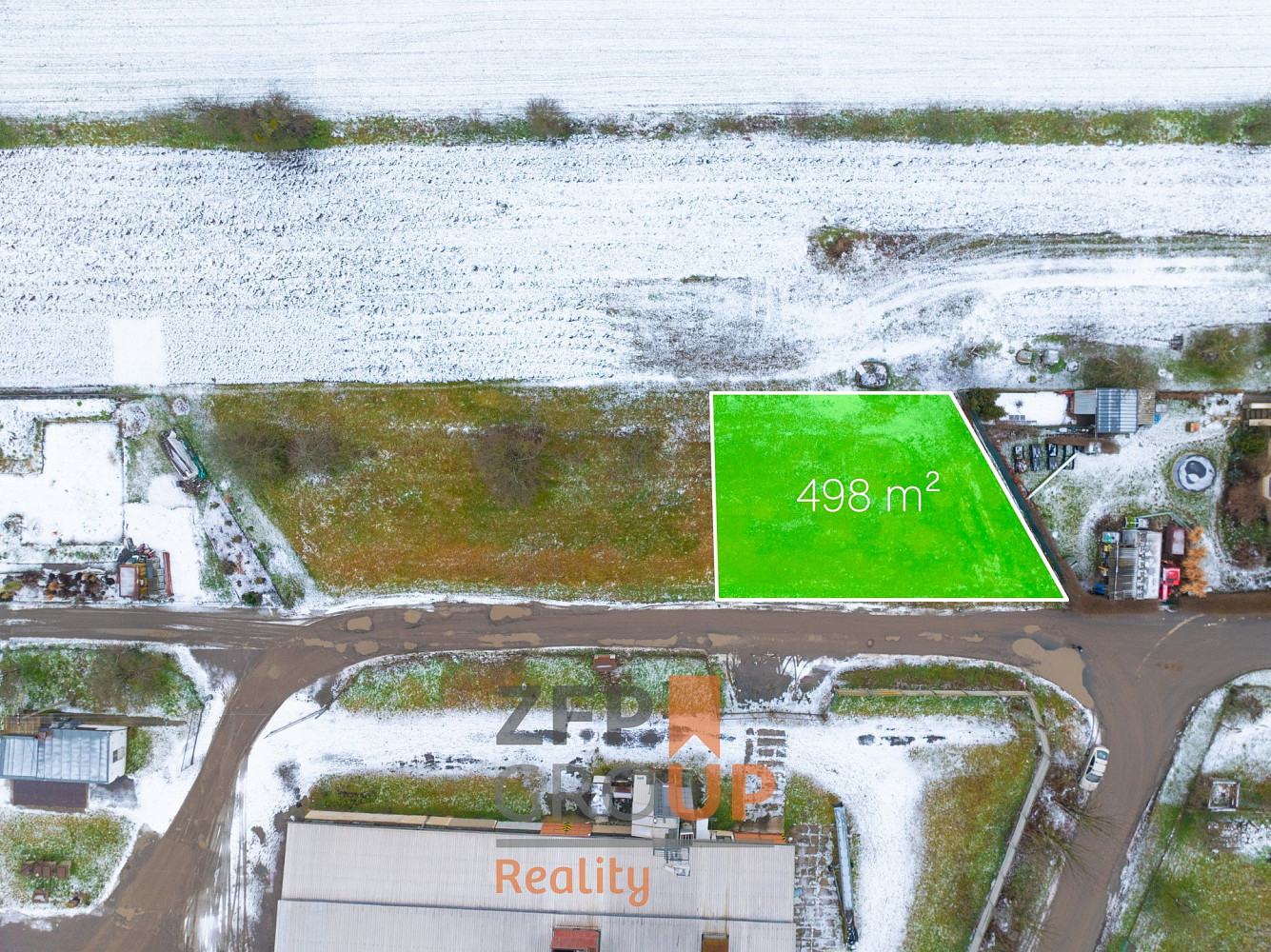 Prodej stavebního pozemku 498 m²
