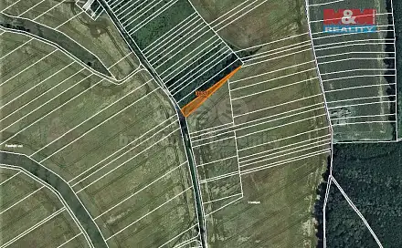 Prodej lesa 1 278 m², Mouřínov, okres Vyškov