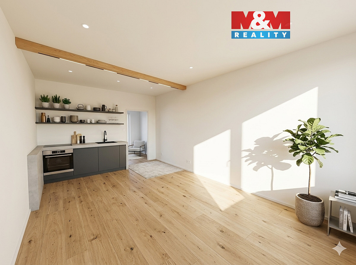 Pronájem bytu 1+kk 28 m²