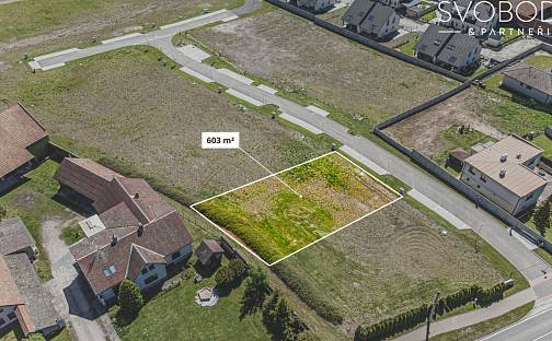 Prodej stavebního pozemku 603 m², Černilov