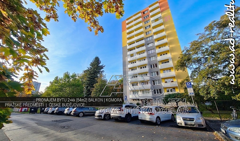 Pronájem bytu 2+kk 48 m², České Budějovice – fotka 1 z 34