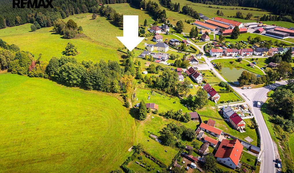 Prodej stavebního pozemku 4 336 m², Frymburk – fotka 1 z 24