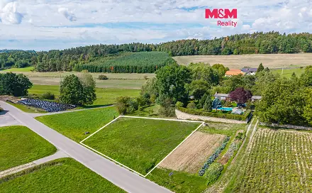 Prodej stavebního pozemku 992 m², Hrazany - Klisinec, okres Písek