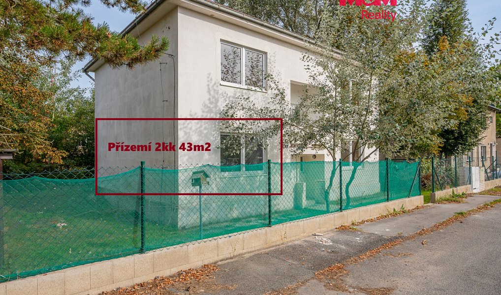 Pronájem bytu 2+kk, 43 m², Mělník, Neratovice