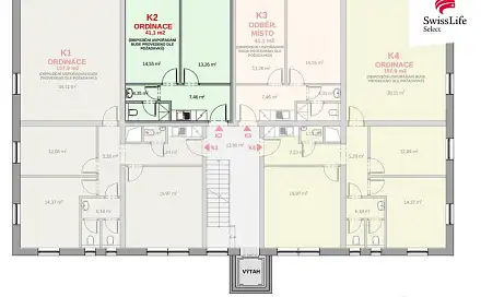 Prodej kanceláře 41 m², Polná, okres Jihlava