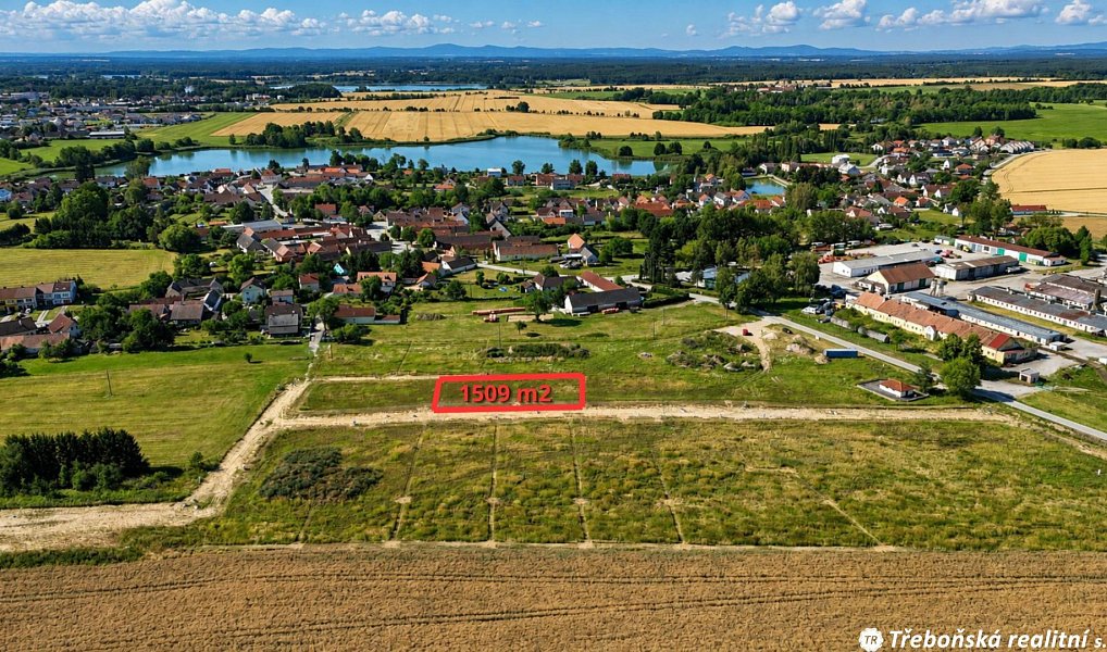 Prodej stavebního pozemku 1 509 m², Třeboň – náhled fotky 6