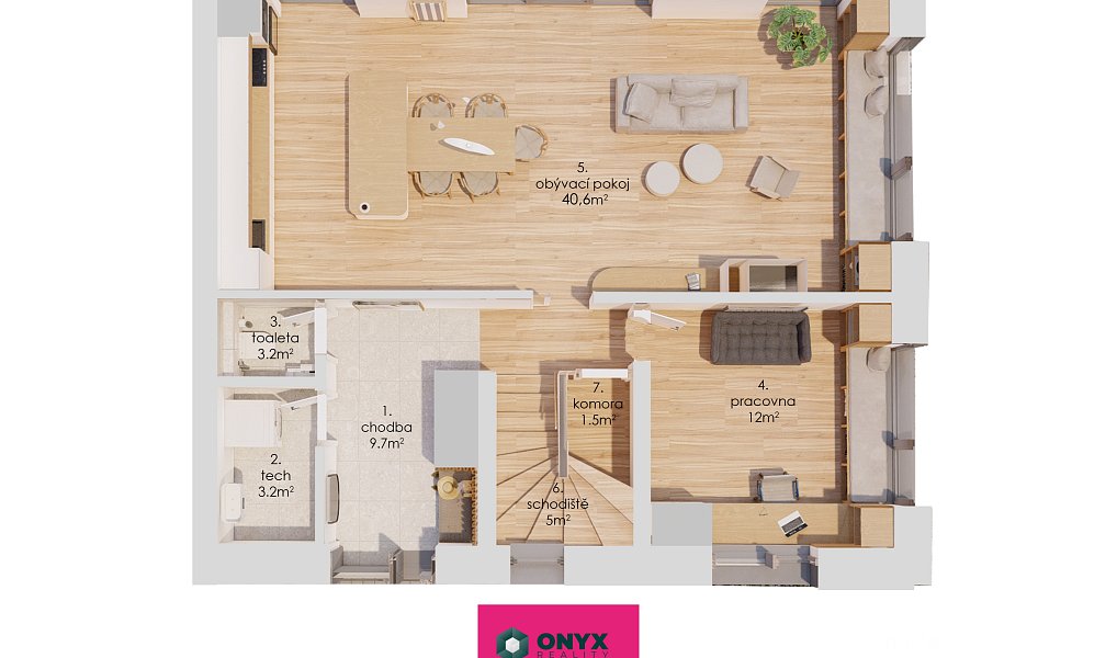 Prodej domu 138 m² s pozemkem 406 m², Bohdalice-Pavlovice – náhled fotky 9