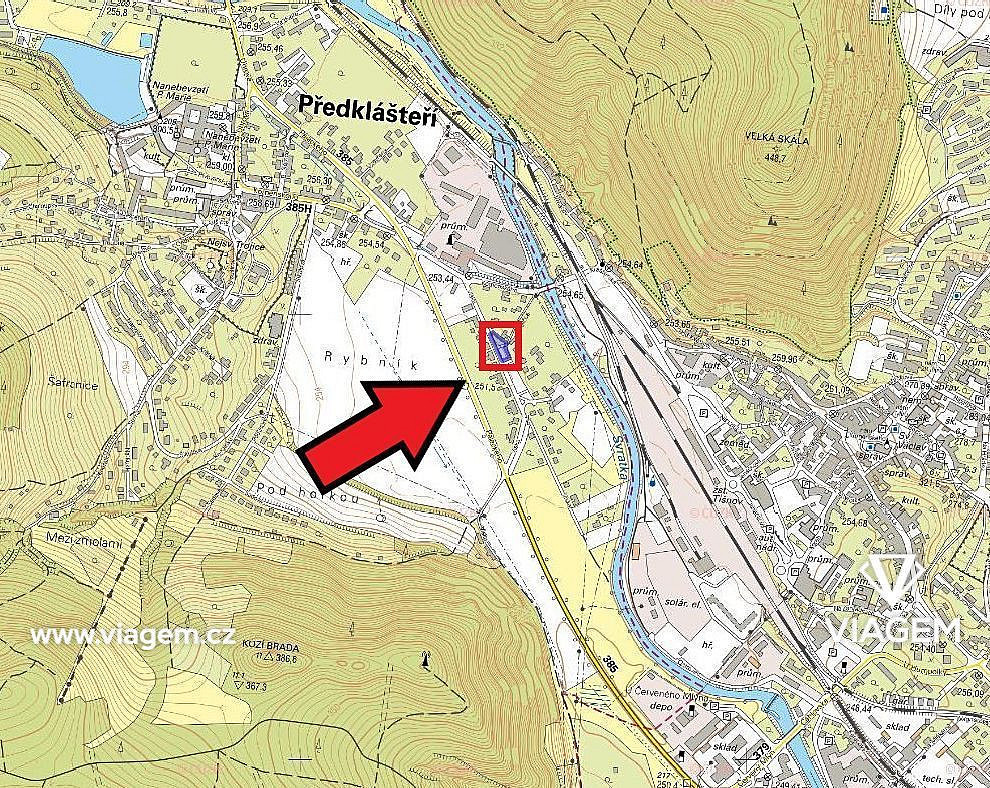 Zahrada 1 263 m², Podíl 30 % o výměře 379 m² – pohled 4