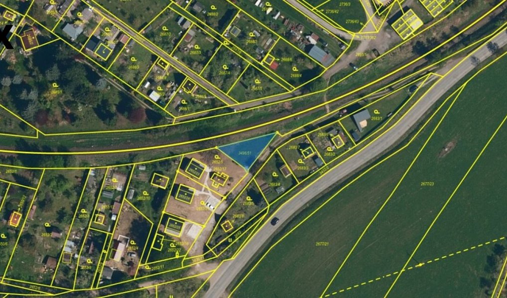 Prodej zahrady 258 m², Pelhřimov – náhled fotky 3