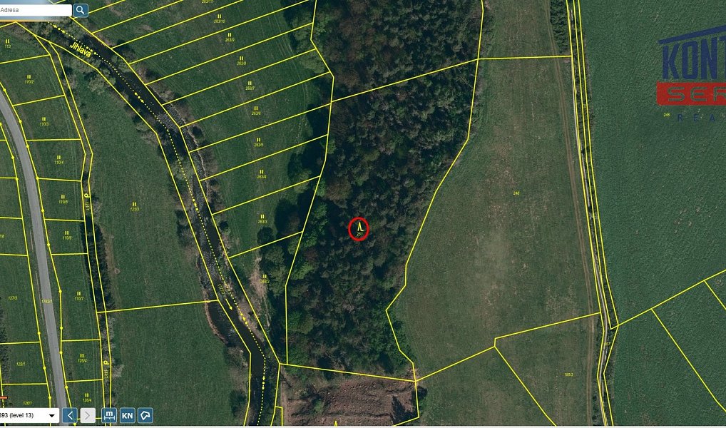Prodej lesa 9 664 m², Číchov – náhled fotky 5