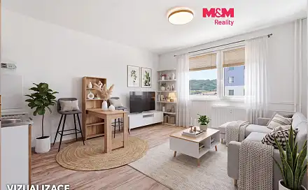 Prodej bytu 1+1 39 m², Čsl. partyzánů, Děčín - Děčín XXXII-Boletice nad Labem