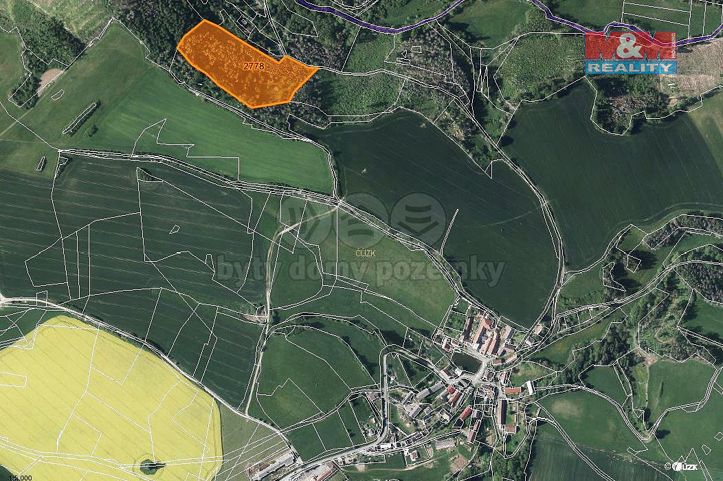 Prodej lesa 21 827 m² – pohled 3