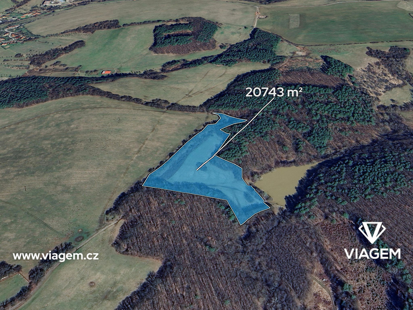 Prodej pole 1 494 m²