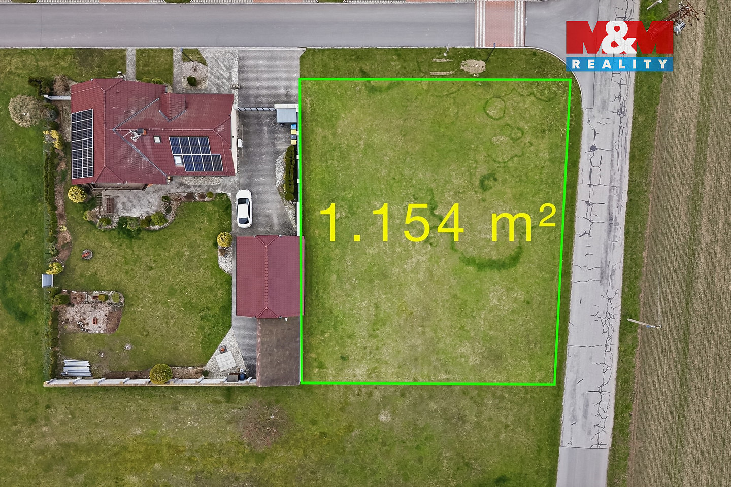 Prodej stavebního pozemku 1 154 m² – fotografie 3