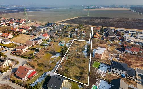 Prodej stavebního pozemku 3 747 m², Měšická, Měšice, okres Praha-východ