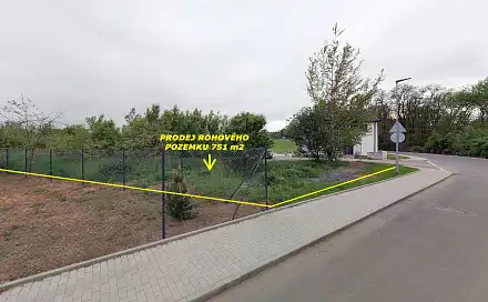 Prodej stavebního pozemku 751 m², Pampelišková, Zdiby - Přemyšlení, okres Praha-východ