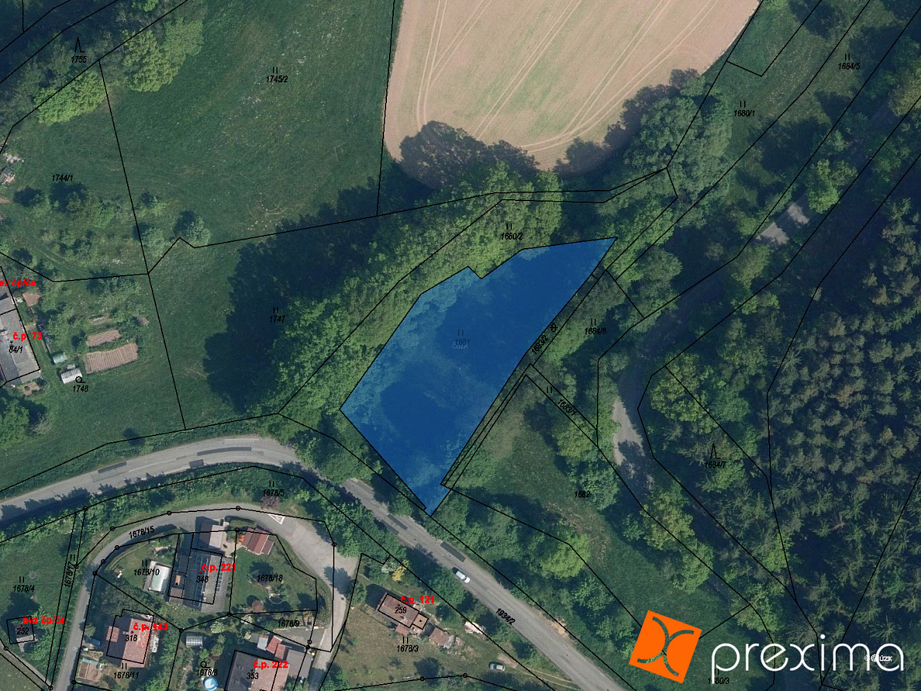 Prodej komerčního pozemku 120 m²