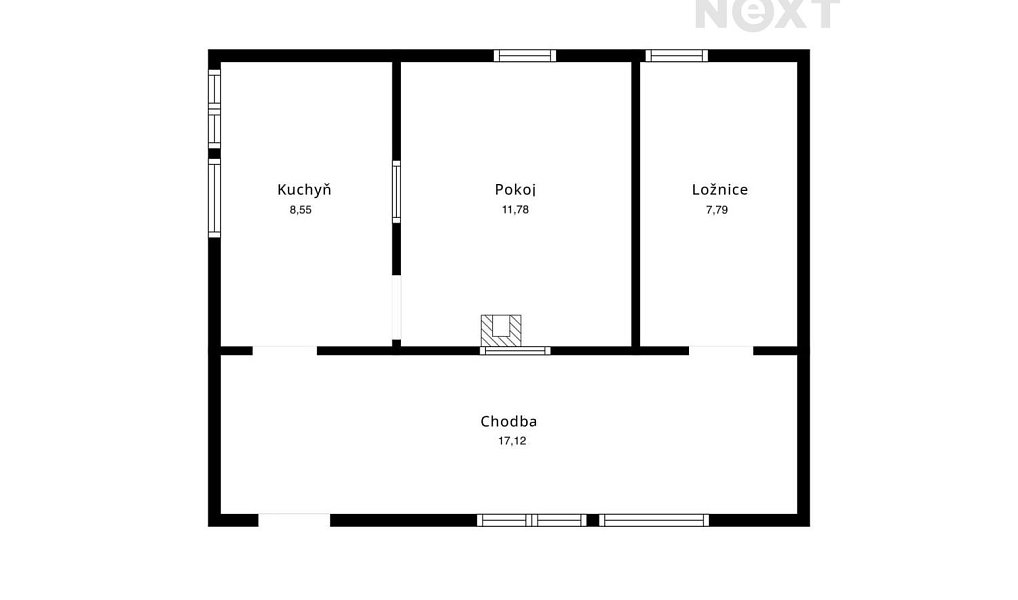Prodej domu 53 m² s pozemkem 373 m², Pňovany – náhled fotky 11