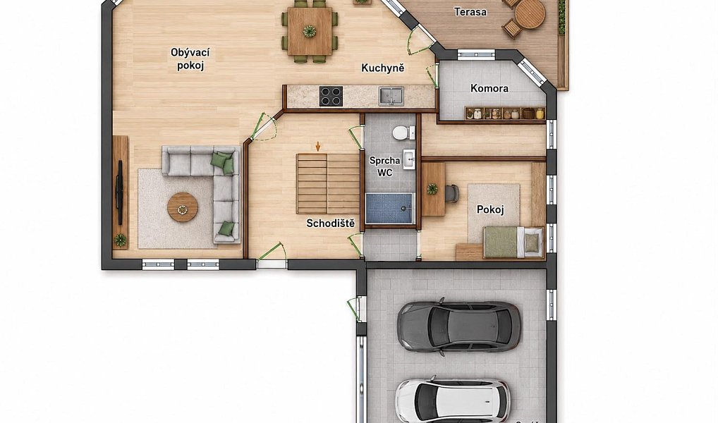 Prodej domu 320 m² s pozemkem 648 m², Jesenice – náhled fotky 5