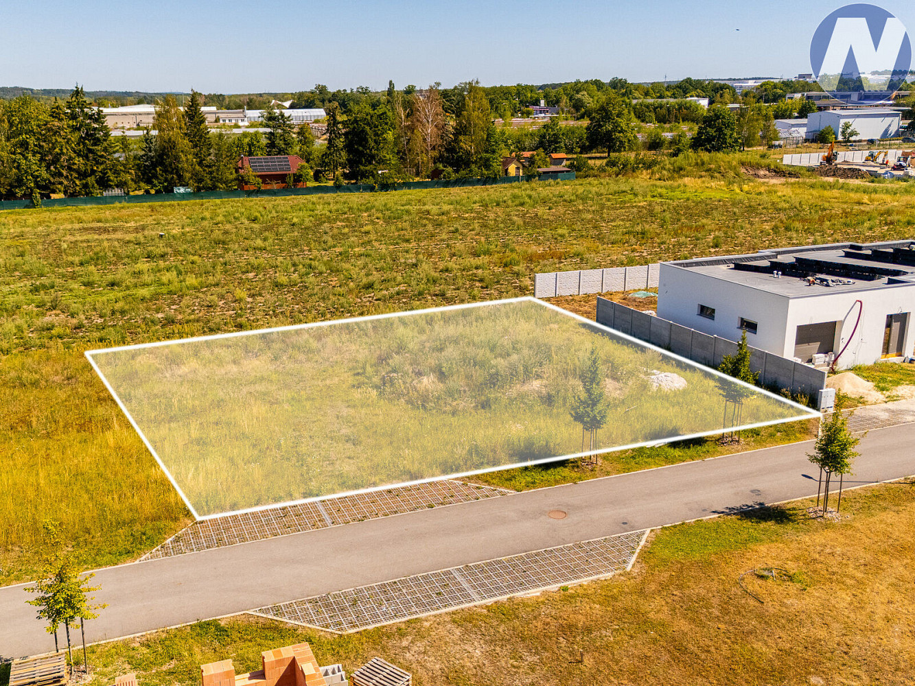 Prodej stavebního pozemku 929 m² – fotografie 3