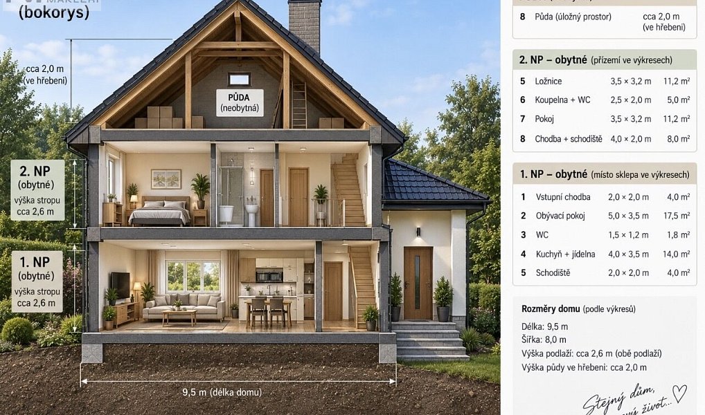 Prodej domu 66 m² s pozemkem 929 m², Vendryně – náhled fotky 30