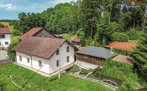 Prodej domu 203 m² s pozemkem 1 307 m², Mrákov - Mlýneček, okres Domažlice