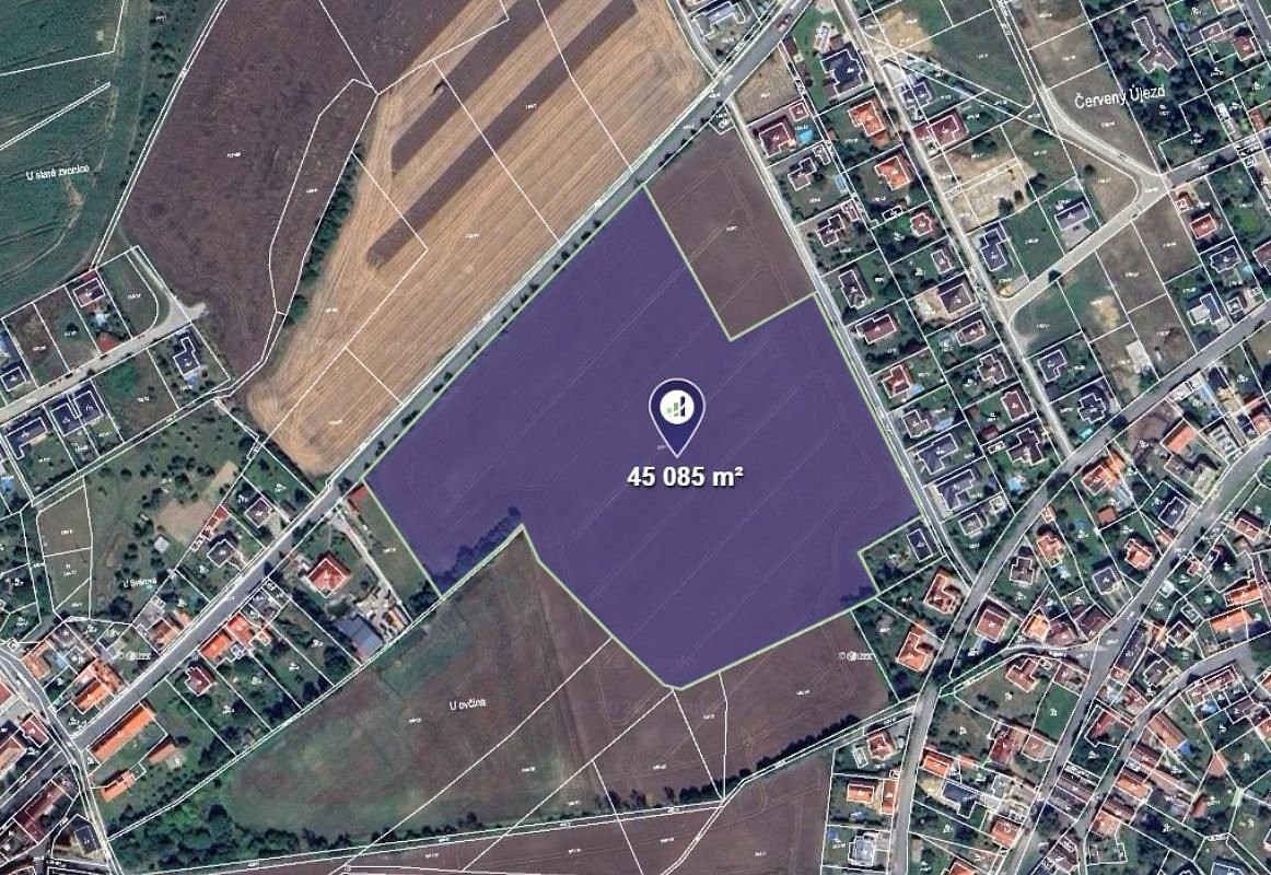 Prodej pole 45 085 m² rezervováno