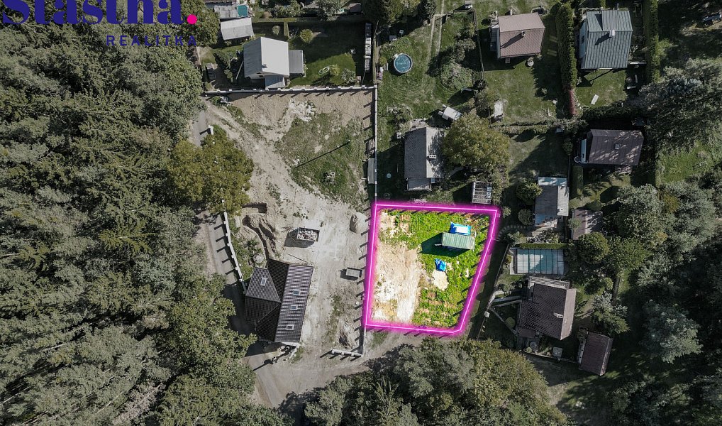 Prodej stavebního pozemku 478 m², Cetyně – náhled fotky 5