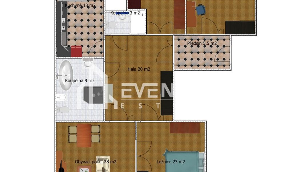 Prodej bytu 4+1 139 m², Praha – náhled fotky 26
