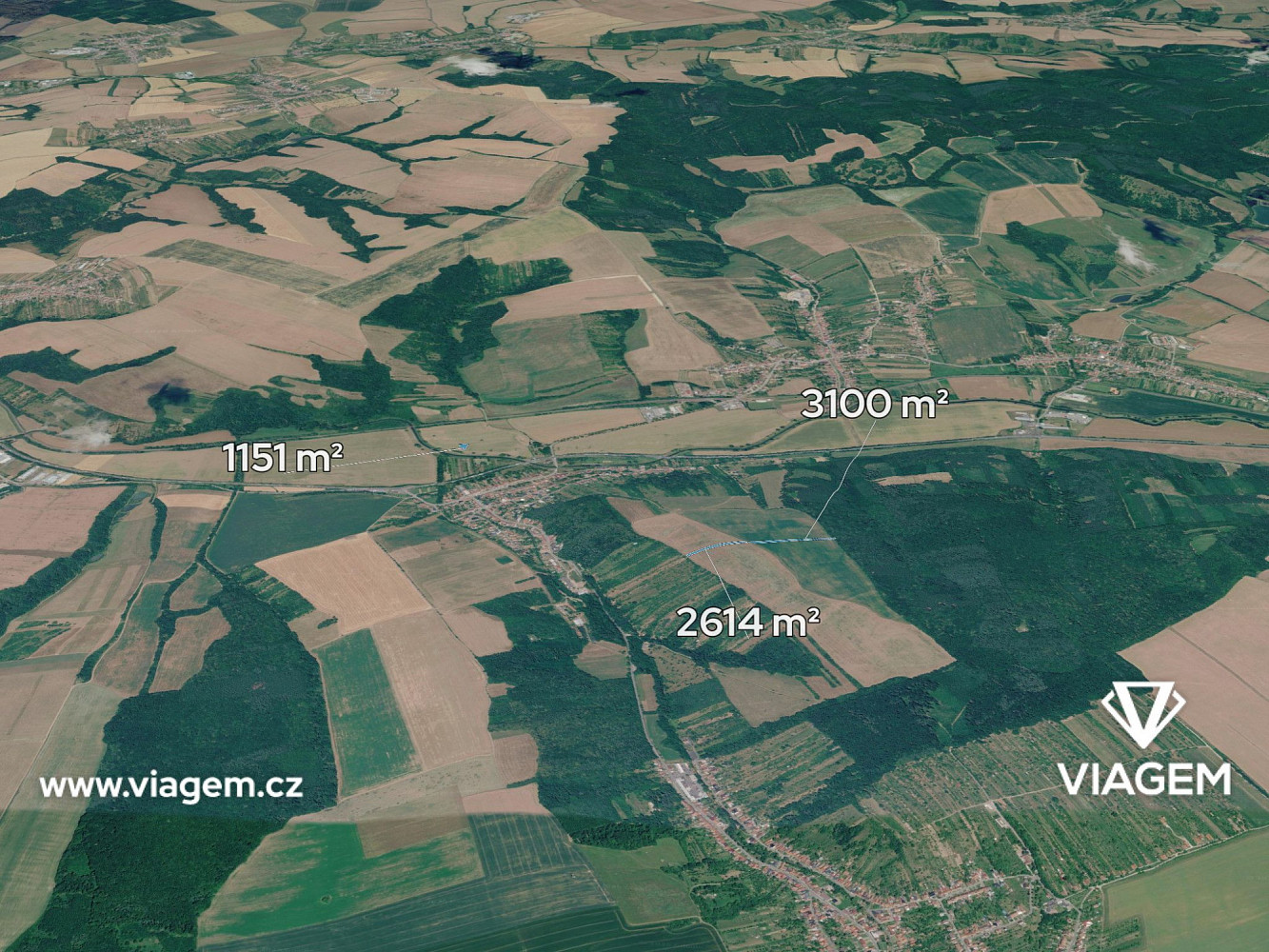 Prodej pole 1 144 m²