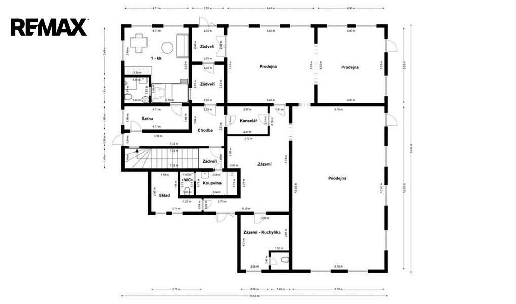 Prodej obchodních prostor 330 m², Doudleby nad Orlicí – náhled fotky 8