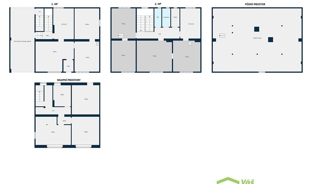 Prodej domu 205 m² s pozemkem 1 350 m², Bánov – náhled fotky 12