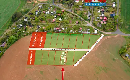 Prodej pole 498 m², Moravská Třebová, okres Svitavy