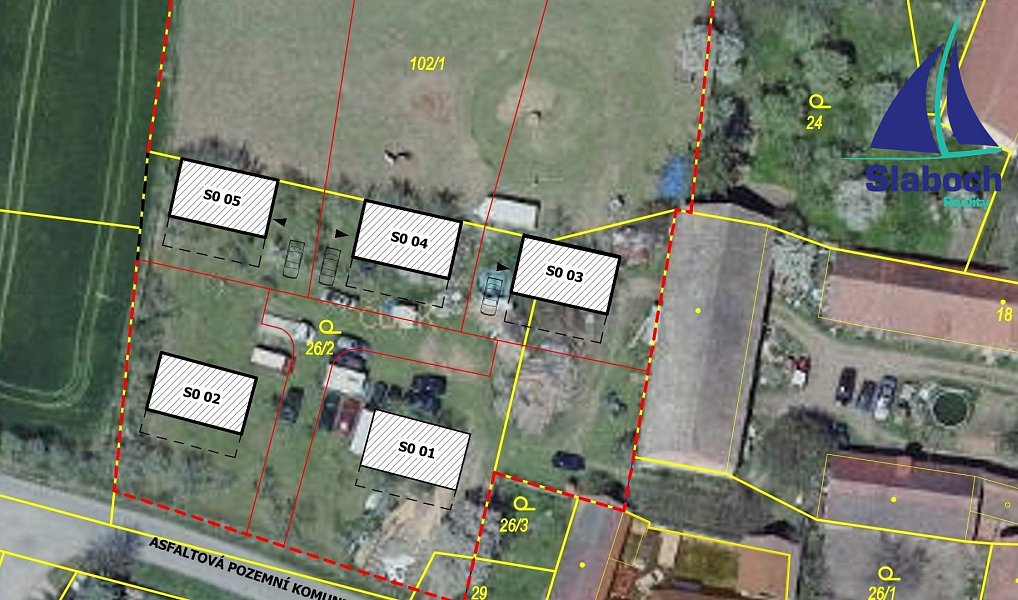 Prodej stavebního pozemku 5 184 m², Pečice – náhled fotky 2