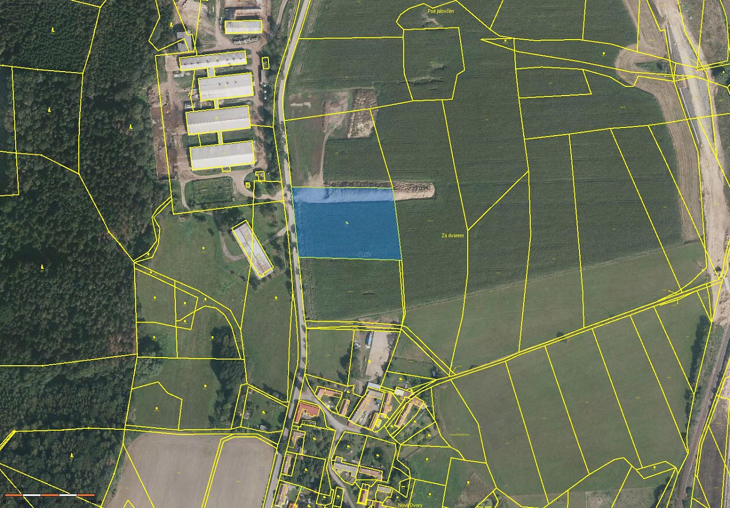 Prodej zahrady 8 872 m²