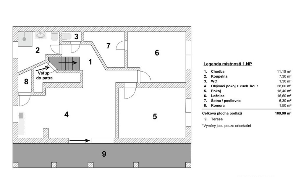 Prodej domu 270 m² s pozemkem 1 042 m², Žeravice – náhled fotky 44