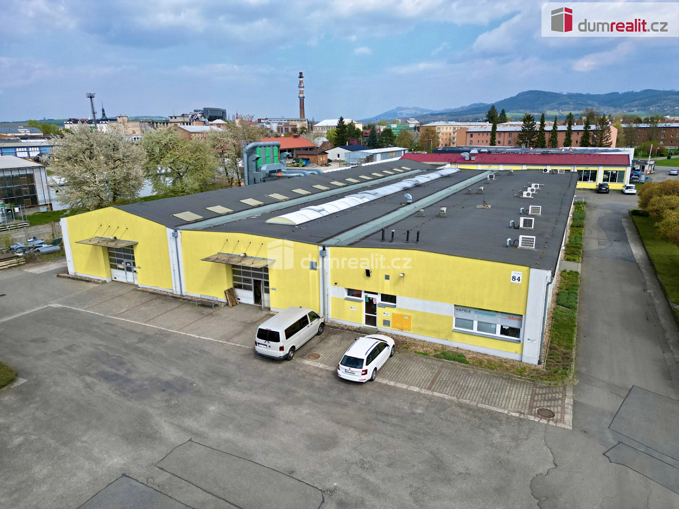 Pronájem výrobních prostor 1 663 m²