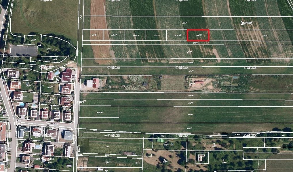 Prodej stavebního pozemku 502 m², Heršpice – náhled fotky 4