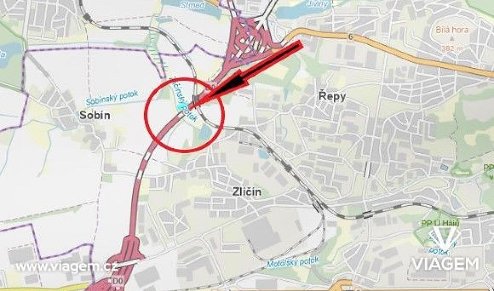 Prodej pole 3 512 m², Praha – náhled fotky 3