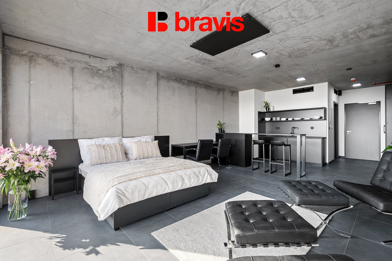 Pronájem bytu 1+kk 40 m² – fotografie 2