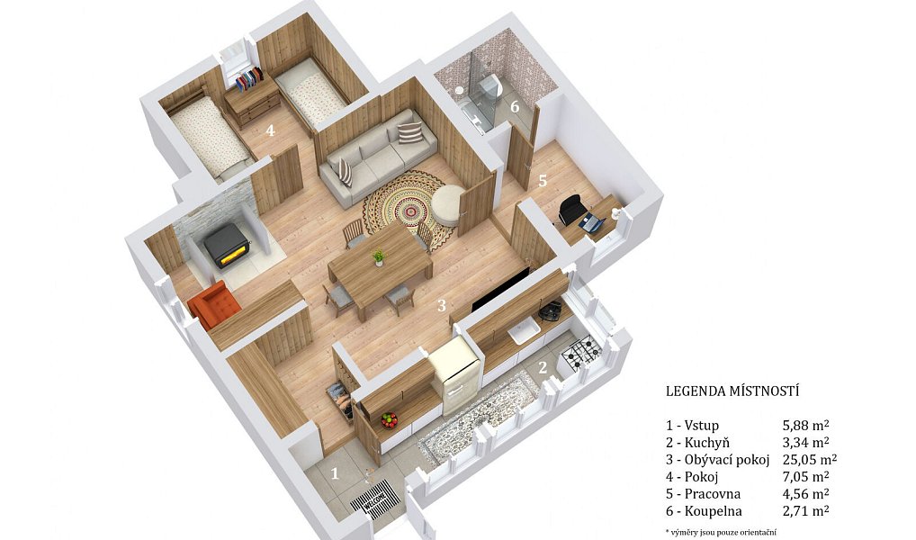 Prodej chaty/chalupy 49 m² s pozemkem 491 m², Štíhlice – náhled fotky 2