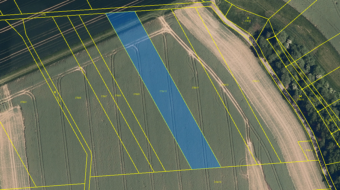 Prodej pole 3 571 m²